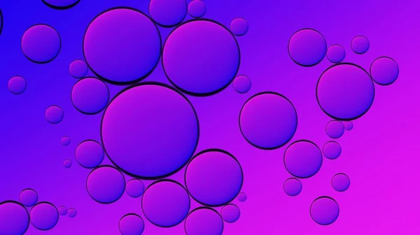 Абстрактный рисунок на масляном пузырьковом фоне для медицинского дизайна. Абстрактное медицинское образование. Пространственный фон с абстрактным рисунком . — стоковое фото