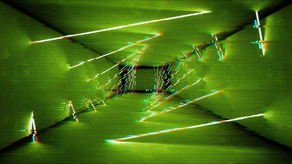 Modern abstract black glitch tv wallpaper. Grunge background in futuristic design. Television screen error. Abstract pixel video damage noise glitch error . — ストック写真