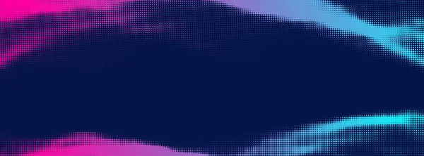 Půltónové retro pozadí. Pink blue half tone gradient, party poster background. Eps 10. — Stockový vektor