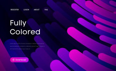 Mor gradyan geometrik arkaplan düzlem şablon arkaplanı. Modern tarz gelecek poster şablonu. Geometrik şekilli grafik tasarım elemanı. Modern şablon vektör tasarımı. EPS 10.