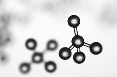 Soyut arkaplan. X kromozomlu DNA molekülü