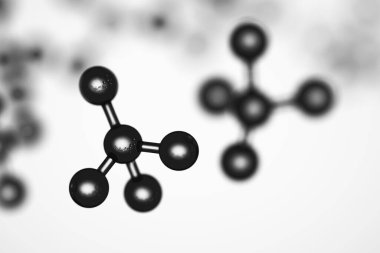 Soyut arkaplan. X kromozomlu DNA molekülü