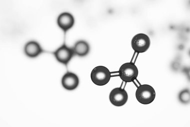 Soyut arkaplan. X kromozomlu DNA molekülü