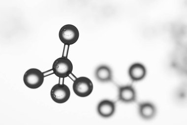 Soyut arkaplan. X kromozomlu DNA molekülü
