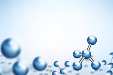 Soyut arkaplan. X kromozomlu DNA molekülü