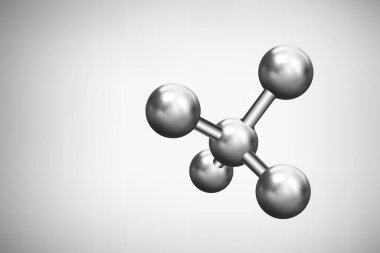 Soyut arkaplan. X kromozomlu DNA molekülü