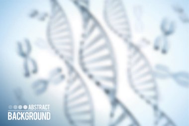 Soyut arkaplan. X kromozomlu DNA molekülü