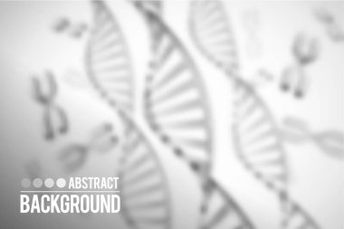 Soyut arkaplan. X kromozomlu DNA molekülü