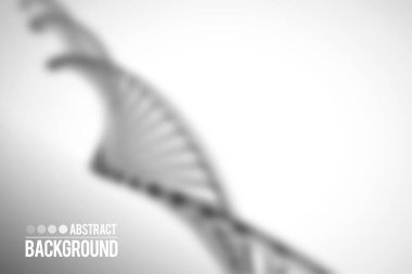 Soyut arkaplan. X kromozomlu DNA molekülü