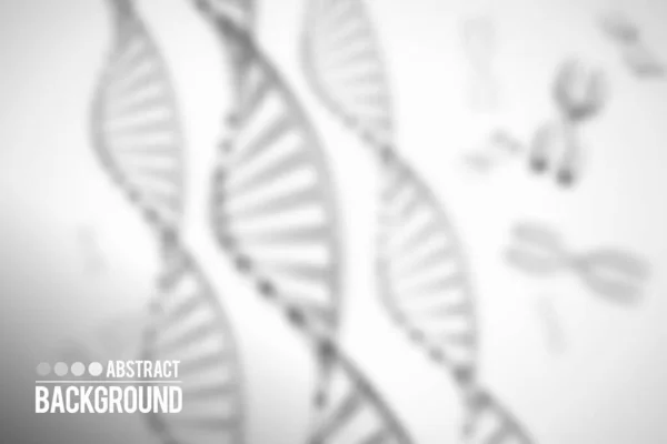 Abstracte achtergrond. DNA-molecuul met X-chromosomen — Stockvector