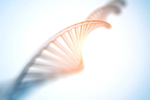 Fondo abstracto. Molécula de ADN con cromosomas X —  Fotos de Stock