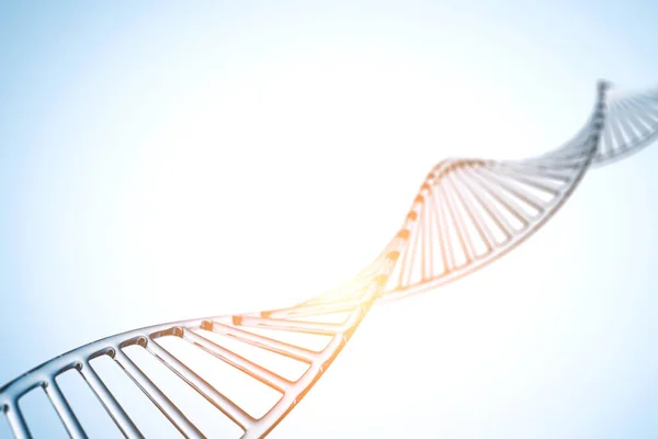 Abstracte achtergrond. DNA-molecuul met X-chromosomen — Stockfoto