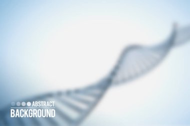 Soyut arkaplan. X kromozomlu DNA molekülü