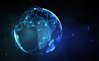 Zincirleme teknoloji geçmişi. Kripto para birimi fintech engelleme ağı ve programlama konsepti. Soyut Segwit.