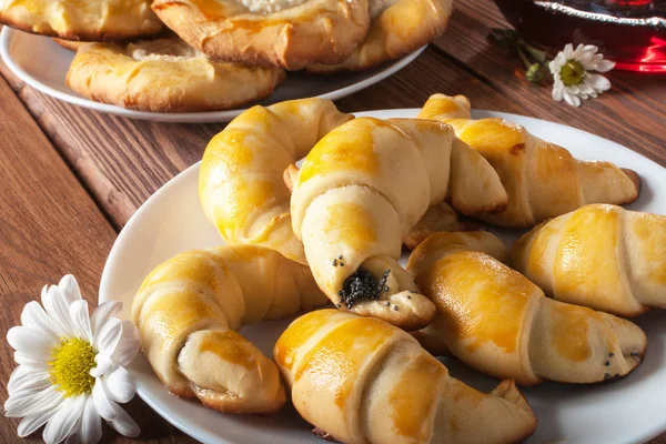 Farklı dolguları ile pişirme. 