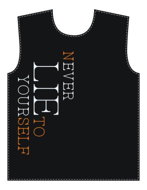 siyah renkli bez örnekleri bir arka plan ile tipografi tasarım sloganı, vektör görüntü illüstratör