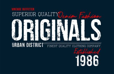 T shirt Grafik Baskı Casual, vektör resim illüstrasyon için tipografi tasarım sloganı