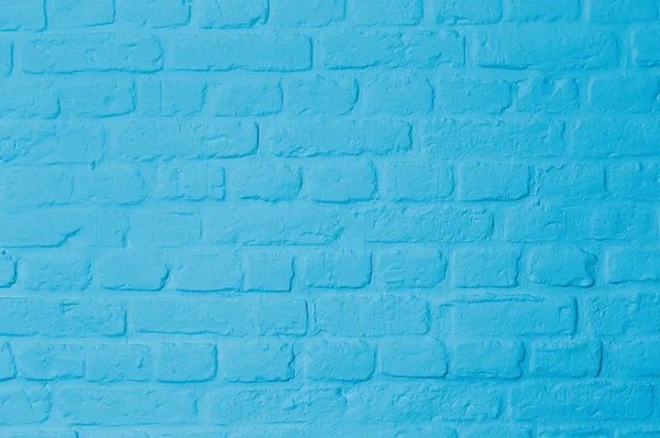 Parede Tijolo Quadro Completo Pastell Azul Colorido Fundo Imagem — Fotografia de Stock