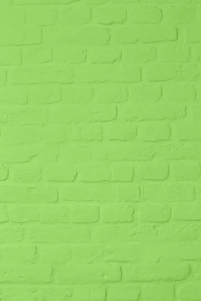Pastell Mur Brique Couleur Vert Vif Plein Cadre Fond Image — Photo