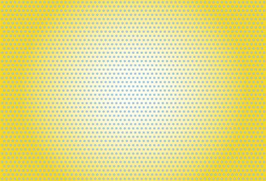 Popart noktalı sarı arka plan mavi benekli 