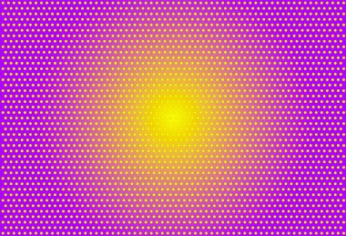 Violet-sarı-noktalı-popart-arka plan