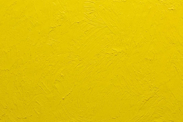 抽象黄色油画笔触背景 — 图库照片#