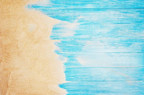 Kumsalın en üst manzarası. Kopyalama alanı olan arkaplan