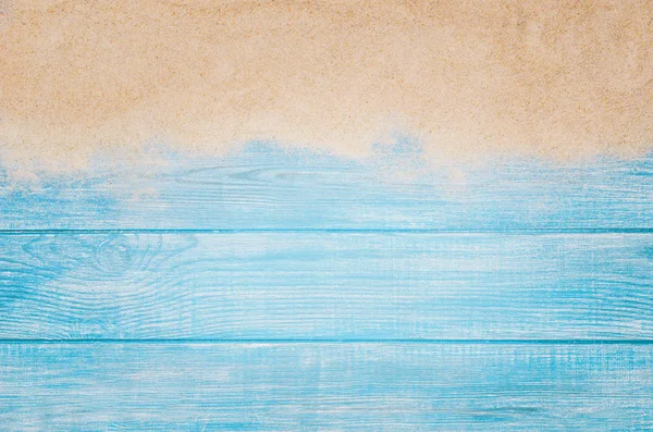 Kumsalın en üst manzarası. Kopyalama alanı olan arkaplan