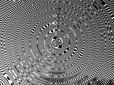 Optik art. Optik illüzyon arka plan. Modern geometrik arka plan. Sarma, kumaş, arka plan, arka planında, baskılar, duvar kağıdı için tasarım afiş