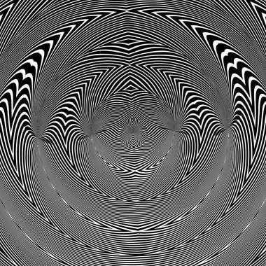 Optik art. Optik illüzyon arka plan. Modern geometrik arka plan. Sarma, kumaş, arka plan, arka planında, baskılar, duvar kağıdı için tasarım afiş