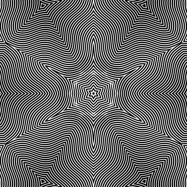 Оптическое Искусство Фон Оптической Иллюзии Современный Геометрический Фон Дизайн Обоев — стоковое фото