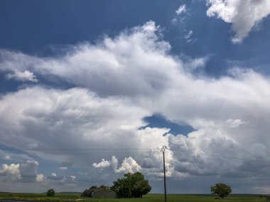 Doğa manzara Medina del Campo, Valladolid, İspanya