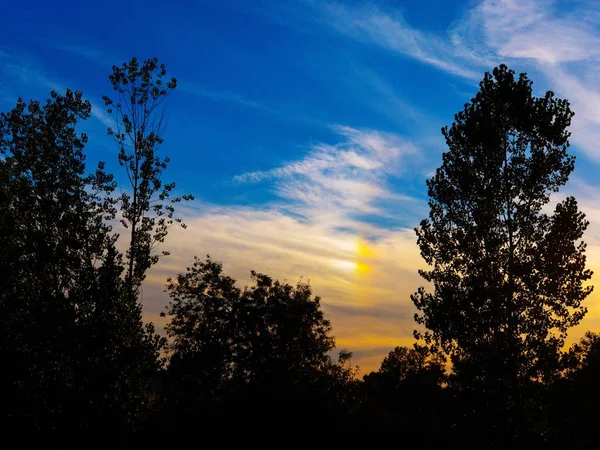 Wunderschöne Landschaft Bei Sonnenuntergang Spanien Natur — Stockfoto