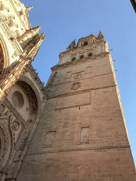 Történelmi Katedrális Salamanca Spanyolország — Stock Fotó