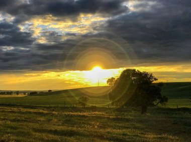Doğa manzara Salamanca, İspanya