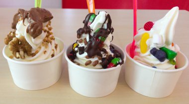 dondurma ve çikolata, yakın