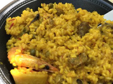 pişirme paella çanak, yakın