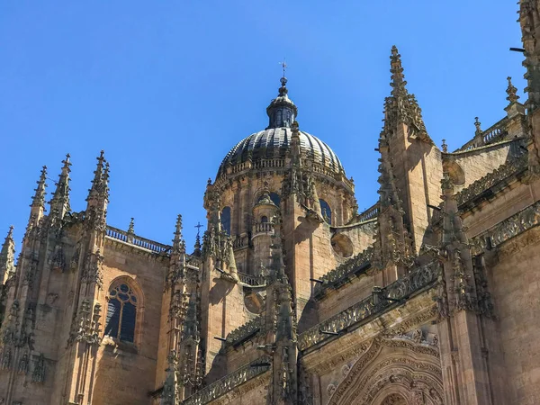 Historiska Katedral Salamanca Spanien — Stockfoto