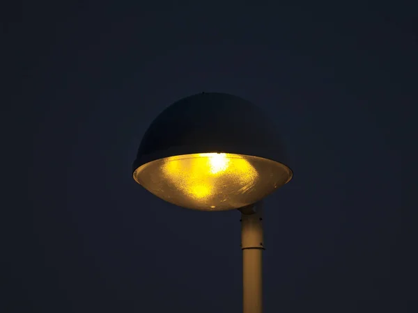 Street Light Sunset Urban Landscape Spain — Stock Photo, Image