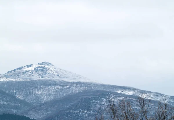 Красивий Зимовий Ландшафт Іспанії Природа — стокове фото