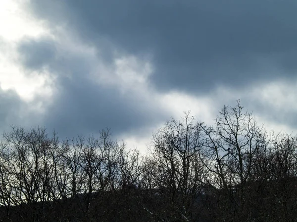 Stormiga Moln Himlen Natur — Stockfoto