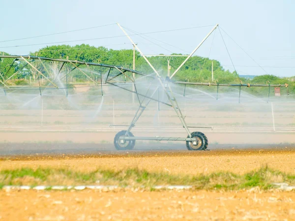 Bevattningssystem Landsbygden Spanien — Stockfoto