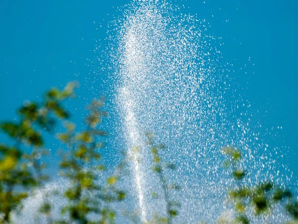 Système d'irrigation à la campagne — Photo