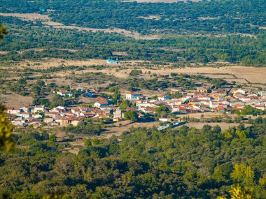 Kırsal, İspanya'da güzel manzara 
