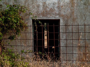Eski bina içinde Village, Salamanca, Ispanya