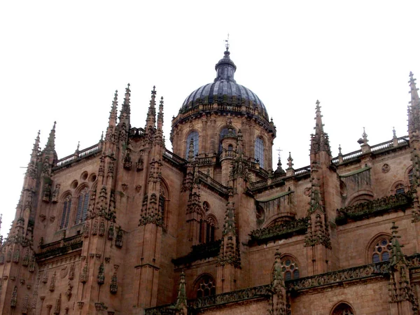 Καθεδρικός Ναός Της Σαλαμάνκα Ισπανία Παγκόσμια Κληρονομιά — Φωτογραφία Αρχείου