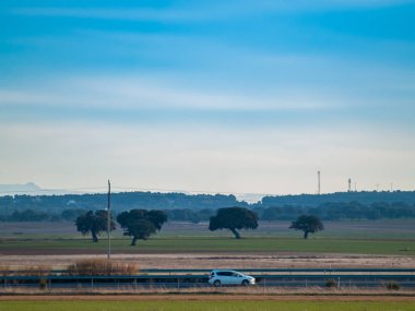 Kırsal, İspanya'da güzel manzara 