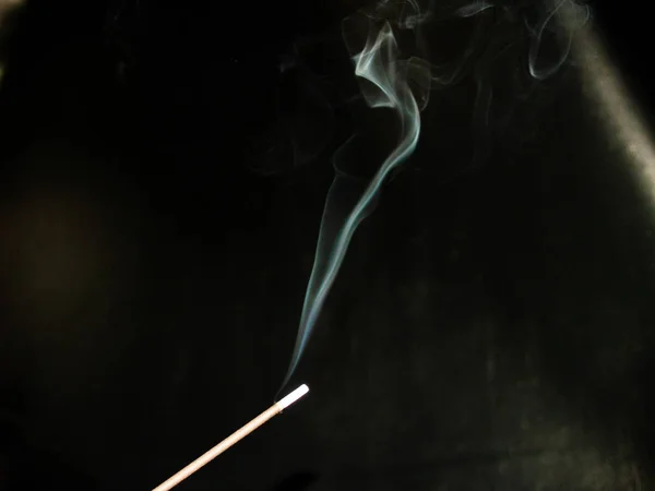 Smoke Dark Background Texture — Stock Photo, Image