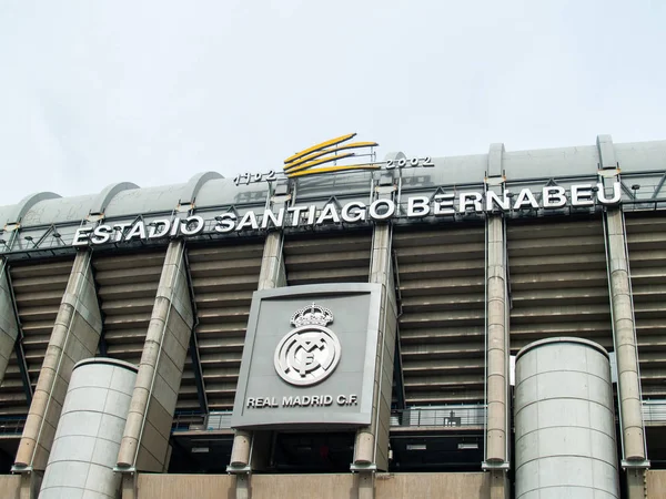 Stadion Santiago Bernabeu Španělsko — Stock fotografie