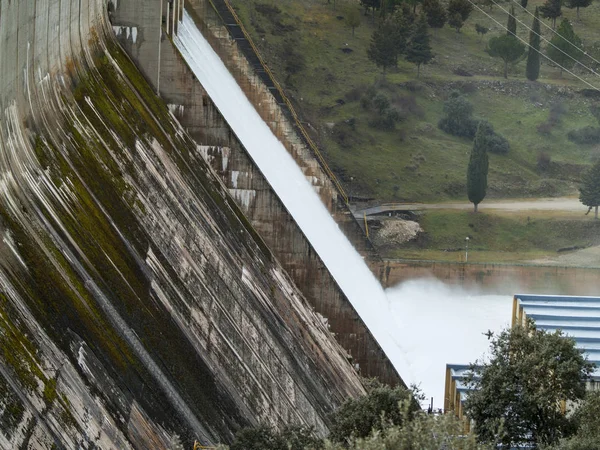 Aldeadavila Dam Internationale Natuurpark Van Douro Arribes Del Duero Salamanca — Stockfoto